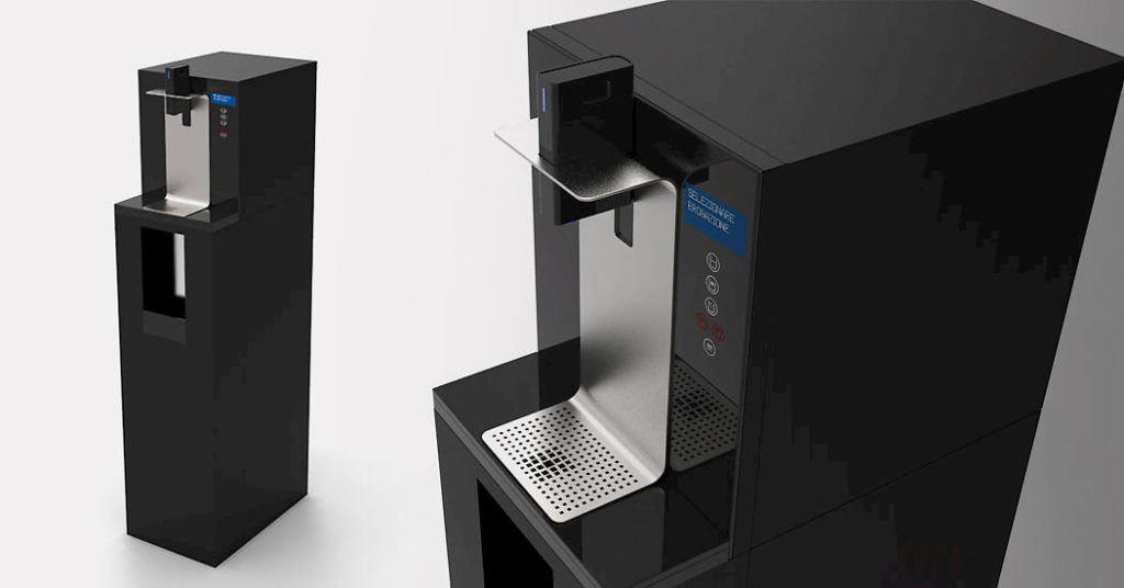 distributore acqua ufficio hi class cosmetal