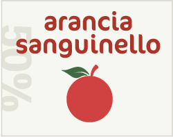concentrati di frutta gusto arancia sanguinella
