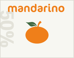 concentrati di frutta gusto mandarino